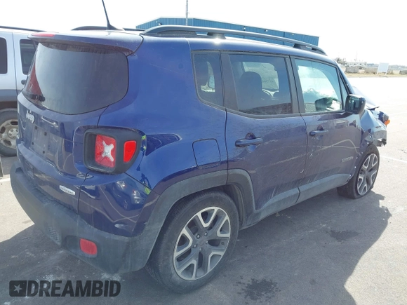 2018 Jeep Renegade Latitude with VIN ZACCJABB0JPH10574, listed as a IAAI auction lot 41736481 with 70,730 mi miles and . Bid and sale history available at DreamBid. Image 4.