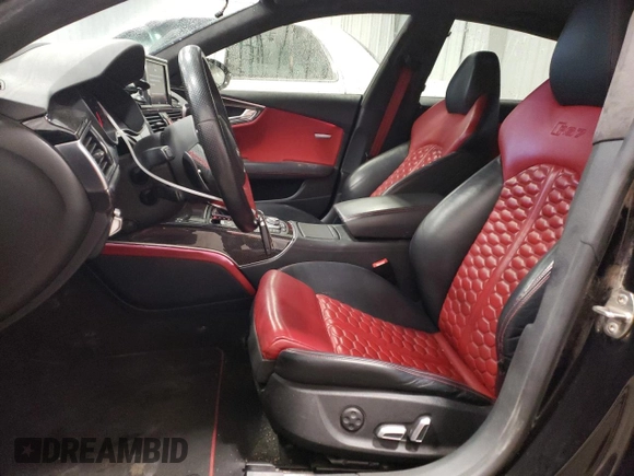 2016 Audi RS 7 Prestige z VIN WUAW2AFC0GN903129, wystawiony jako Copart lot #41250974 z przebiegiem 96 619 mil mil oraz . Historia ofert i sprzedaży dostępna na DreamBid. Obrazek 7.