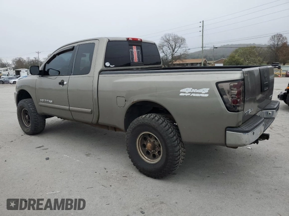 2006 Nissan Titan SE with VIN 1N6BA06B06N520366, listed as a Copart auction lot 79170324 with 238,723 mi miles and Clean title. Bid and sale history available at DreamBid. Image 2.
