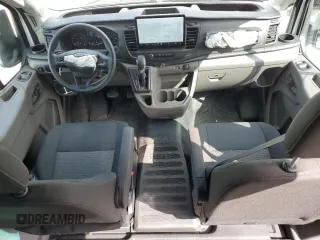 2023 Ford Transit Passenger XL with VIN 1FBAX2X86PKB35851, listed as a Copart auction lot 71126324 with 8,402 mi miles and Salvage Title. Bid and sale history available at DreamBid. Image 8.