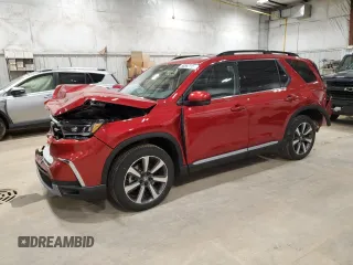 2025 Honda Pilot Elite z VIN 5FNYG1H88SB111737, wystawiony jako Copart lot #50892115 z przebiegiem Nie podano mil oraz Szkoda całkowita • Salvage title. Historia ofert i sprzedaży dostępna na DreamBid. Obrazek 1.