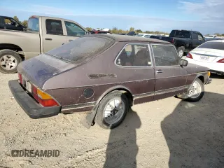 1983 Saab 900 z VIN YS3AS33S4D2012751, wystawiony jako Copart lot #78458984 z przebiegiem 219 035 mil mil oraz Czysty tytuł • Clean title. Historia ofert i sprzedaży dostępna na DreamBid. Obrazek 3.