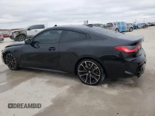 2021 BMW 4 Series 430i with VIN WBA53AP09MCF95380, listed as a Copart auction lot 70993314 with 36,380 mi miles and Salvage Title. Bid and sale history available at DreamBid. Image 2.