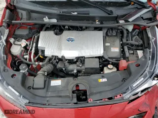 2021 Toyota Prius L Eco with VIN JTDKAMFU2M3147948, listed as a Copart auction lot 85476254 with 89,629 mi miles and Salvage Title. Bid and sale history available at carsss.com. Image 12.