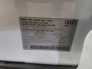 2016 Audi Q3 Prestige with VIN WA1GFCFS8GR023162, listed as a Copart auction lot 56706392 with 60,043 mi miles. Bid and sale history available at carsss.com. Image 10.