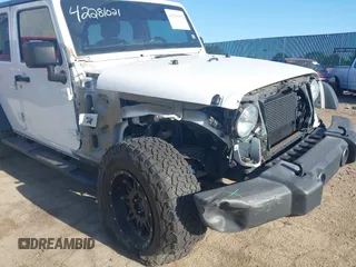 2018 Jeep Wrangler Unlimited Sport S with VIN 1C4HJWDG8JL928813, listed as a IAAI auction lot 42281021 with 71,001 mi miles and . Bid and sale history available at DreamBid. Image 6.