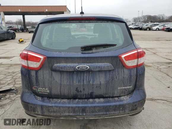 2017 Ford C-Max Energi Titanium with VIN 1FADP5FU9HL114003, listed as a Copart auction lot 45705544 with 104,103 mi miles. Bid and sale history available at carsss.com. Image 6.