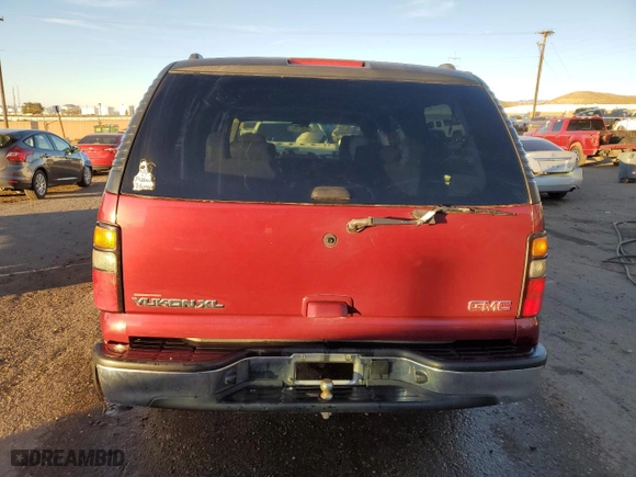 2006 GMC Yukon XL SLT with VIN 1GKFK16Z36J174572, listed as a Copart auction lot 81399014 with 289,199 mi miles and Salvage Title. Bid and sale history available at carsss.com. Image 6.