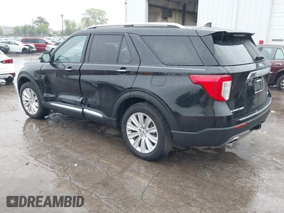 2023 Ford Explorer Limited with VIN 1FMSK8FH2PGC07369, listed as a IAAI auction lot 42366100 with 23,770 mi miles and . Bid and sale history available at DreamBid. Image 3.