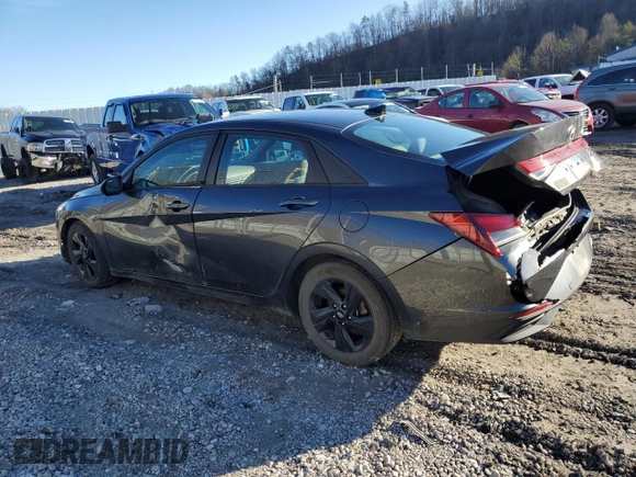 2021 Hyundai Elantra SEL z VIN 5NPLS4AG3MH005728, wystawiony jako Copart lot #44517625 z przebiegiem 94 701 mil mil oraz Szkoda całkowita • Salvage title. Historia ofert i sprzedaży dostępna na DreamBid. Obrazek 2.