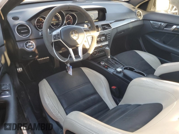 2015 Mercedes-Benz C-Class C 63 AMG with VIN WDDGJ7HB2FG367790, listed as a Copart auction lot 42777815 with 89,816 mi miles and Salvage Title. Bid and sale history available at carsss.com. Image 8.