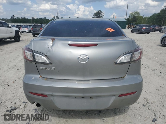 2013 Mazda 3 i SV with VIN JM1BL1TF9D1758005, listed as a Copart auction lot 54146045 with 218,099 mi miles and Salvage title. Bid and sale history available at DreamBid. Image 6.