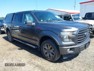 2017 Ford F-150 XL with VIN 1FTEW1EG2HFC29983, listed as a IAAI auction lot 42523902 with 120,315 mi miles and . Bid and sale history available at DreamBid. Image 1.