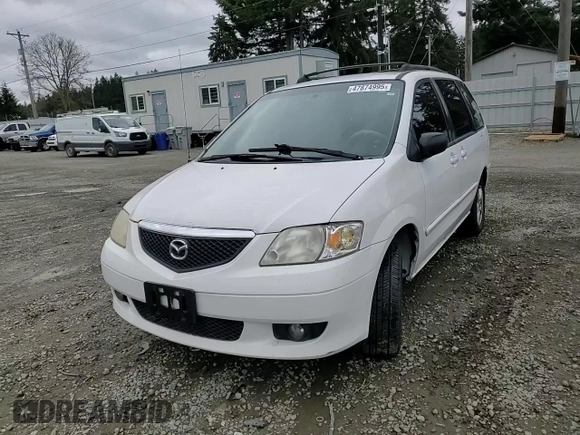 2003 Mazda MPV LX z VIN JM3LW28J530357562, wystawiony jako Copart lot #47874995 z przebiegiem 170 048 mil mil oraz Szkoda całkowita • Salvage title. Historia ofert i sprzedaży dostępna na DreamBid. Obrazek 12.