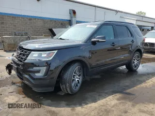 2017 Ford Explorer Sport z VIN 1FM5K8GT2HGB85830, wystawiony jako Copart lot #59682215 z przebiegiem 89 981 mil mil oraz Szkoda całkowita • Salvage title. Historia ofert i sprzedaży dostępna na DreamBid. Obrazek 1.