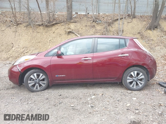 2017 Nissan LEAF SV with VIN 1N4BZ0CP9HC302538, listed as a IAAI auction lot 42079633 with 38,147 mi miles and . Bid and sale history available at DreamBid. Image 15.
