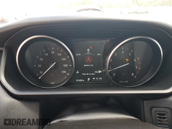 2016 Land Rover Range Rover Sport V6 SE with VIN SALWG2VF0GA651625, listed as a Copart auction lot 51326445 with 127,409 mi miles and Salvage Title. Bid and sale history available at carsss.com. Image 9.