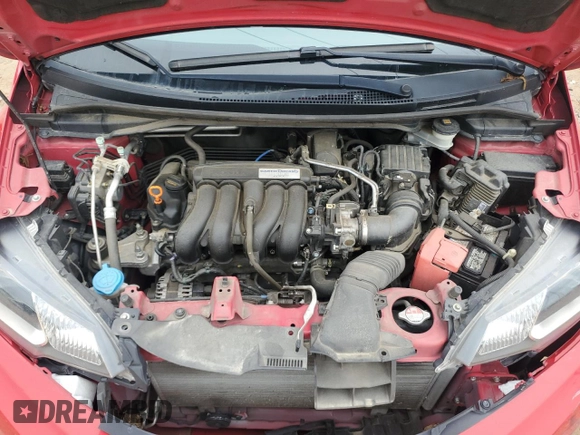 2016 Honda Fit LX with VIN JHMGK5H53GX011953, listed as a Copart auction lot 58713935 with 102,363 mi miles and Salvage title. Bid and sale history available at DreamBid. Image 11.