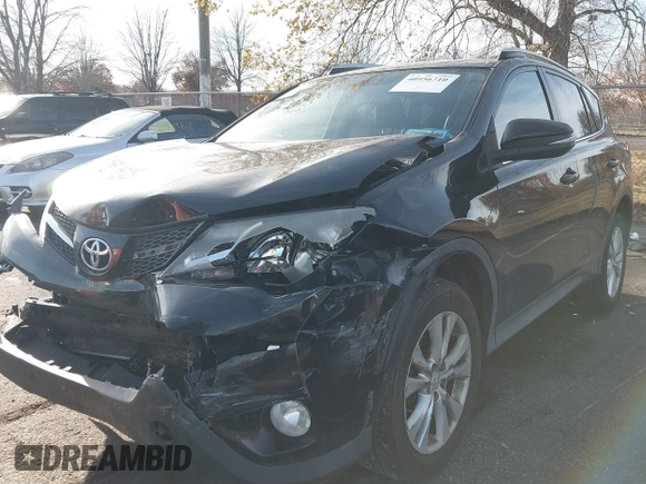 2014 Toyota RAV4 Limited with VIN 2T3DFREVXEW173942, listed as a IAAI auction lot 40956710 with 244,419 mi miles. Bid and sale history available at carsss.com. Image 2.