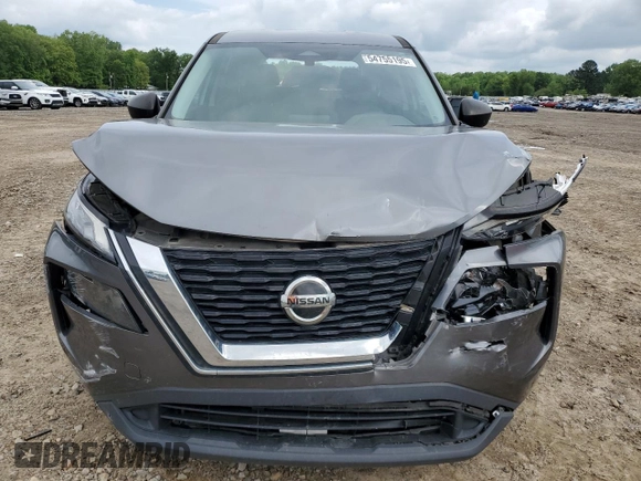 2021 Nissan Rogue S with VIN 5N1AT3AA2MC847641, listed as a Copart auction lot 54755195 with 62,121 mi miles and Salvage title. Bid and sale history available at DreamBid. Image 5.