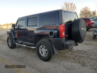 2008 Hummer H3 SUV with VIN 5GTEN13E688172138, listed as a Copart auction lot 82317664 with 124,834 mi miles and Salvage Title. Bid and sale history available at DreamBid. Image 2.