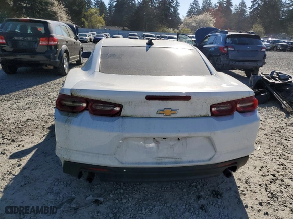2019 Chevrolet Camaro 1LT with VIN 1G1FB1RX0K0132990, listed as a Copart auction lot 53585525 with 0 mi miles and Clean Title. Bid and sale history available at carsss.com. Image 6.