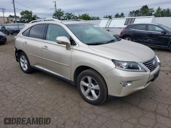 2015 Lexus RX 350 with VIN 2T2BK1BA0FC278177, listed as a Copart auction lot 62480415 with 95,425 mi miles and Salvage title. Bid and sale history available at DreamBid. Image 4.
