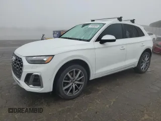 2021 Audi SQ5 Prestige with VIN WA1C4AFY1M2045697, listed as a Copart auction lot 85689034 with 30,980 mi miles and Salvage Title. Bid and sale history available at DreamBid. Image 1.