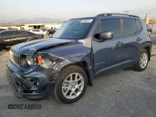 2021 Jeep Renegade Latitude z VIN ZACNJCBB3MPN13260, wystawiony jako Copart lot #43588315 z przebiegiem 47 494 mil mil oraz Szkoda całkowita • Salvage title. Historia ofert i sprzedaży dostępna na DreamBid. Obrazek 1.