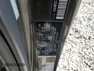 2015 Kia Sedona LX with VIN KNDMB5C10F6043501, listed as a Copart auction lot 52859205 with 197,040 mi miles and Salvage Title. Bid and sale history available at DreamBid. Image 13.