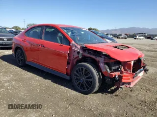 2022 Subaru WRX Premium with VIN JF1VBAF6XN9009430, listed as a Copart auction lot 41533625 with 36,946 mi miles and Salvage Title. Bid and sale history available at DreamBid. Image 4.
