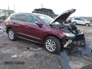 2017 Acura RDX w/Technology Pkg with VIN 5J8TB4H5XHL029032, listed as a IAAI auction lot 40982964 with 124,253 mi miles. Bid and sale history available at carsss.com. Image 1.