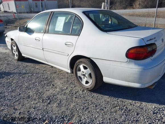 2002 Chevrolet Malibu LS with VIN 1G1NE52JX2M650369, listed as a IAAI auction lot 41348110 with 1 mi miles. Bid and sale history available at carsss.com. Image 3.
