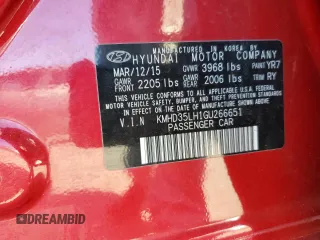 2016 Hyundai Elantra GT with VIN KMHD35LH1GU266651, listed as a Copart auction lot 70490514 with 105,849 mi miles and Salvage Title. Bid and sale history available at carsss.com. Image 12.