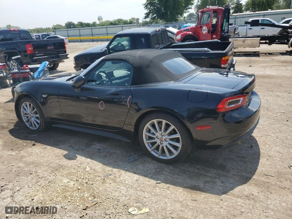 2017 FIAT 124 Spider Elaborazione Abarth with VIN JC1NFAEKXH0108218, listed as a Copart auction lot 68952454 with 36,860 mi miles and Salvage Title. Bid and sale history available at carsss.com. Image 2.