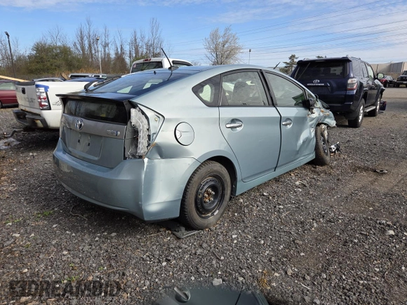 2012 Toyota Prius z VIN JTDKN3DP1C3025530, wystawiony jako Copart lot #54569115 z przebiegiem Nie podano mil oraz Czysty tytuł • Clean title. Historia ofert i sprzedaży dostępna na DreamBid. Obrazek 4.