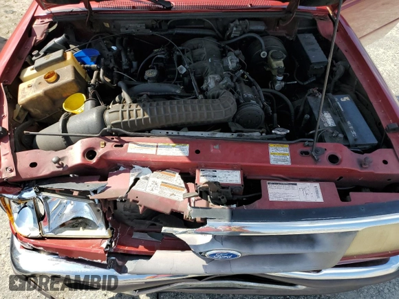 1997 Ford Ranger XLT with VIN 1FTCR10X0VUD13894, listed as a Copart auction lot 72153354 with 178,752 mi miles and Salvage Title. Bid and sale history available at carsss.com. Image 11.