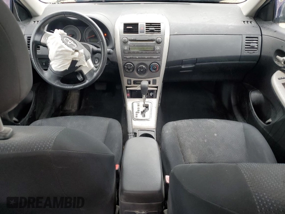 2010 Toyota Corolla with VIN 1NXBU4EE7AZ229712, listed as a Copart auction lot 57962845 with Not provided miles and Salvage title. Bid and sale history available at DreamBid. Image 8.