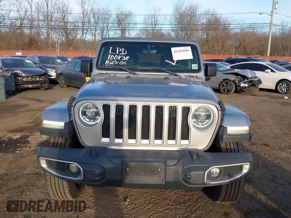 2018 Jeep Wrangler Unlimited Sahara z VIN 1C4HJXEN4JW173435, wystawiony jako IAAI lot #41453040 z przebiegiem 51 530 mil mil oraz . Historia ofert i sprzedaży dostępna na DreamBid. Obrazek 12.