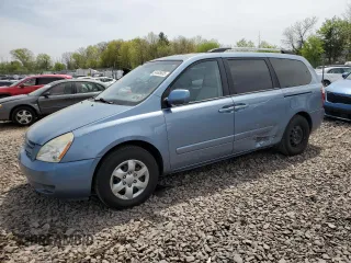 2010 Kia Sedona LX with VIN KNDMG4C31A6330612, listed as a Copart auction lot 54495685 with 246,564 mi miles and Salvage Title. Bid and sale history available at carsss.com. Image 1.