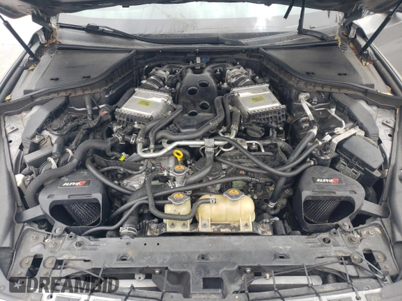 2016 Infiniti Q50 Premium with VIN JN1EV7APXGM305863, listed as a Copart auction lot 54168845 with 104,543 mi miles and Salvage Title. Bid and sale history available at carsss.com. Image 11.