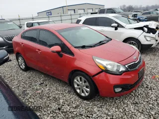 2015 Kia Rio EX with VIN KNADN4A34F6448442, listed as a Copart auction lot 43217555 with 111,082 mi miles and Salvage Title. Bid and sale history available at carsss.com. Image 4.