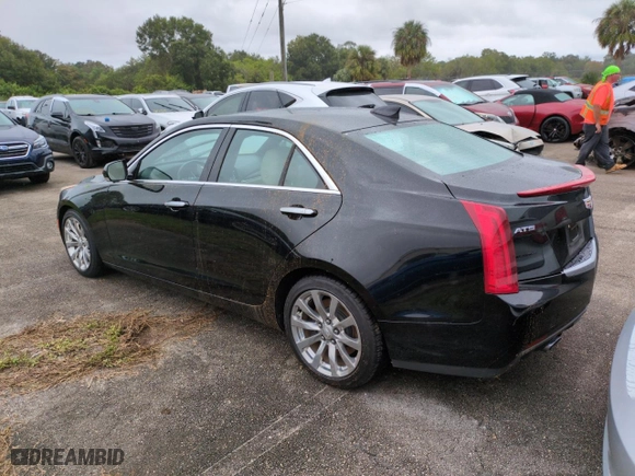 2017 Cadillac ATS Sedan Luxury RWD with VIN 1G6AB5RX9H0164941, listed as a Copart auction lot 74441134 with 0 mi miles and Non Repairable. Bid and sale history available at carsss.com. Image 2.