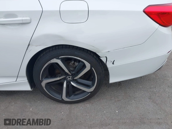 2020 Honda Accord Sport with VIN 1HGCV2F3XLA022129, listed as a IAAI auction lot 42124618 with 73,561 mi miles and . Bid and sale history available at DreamBid. Image 6.