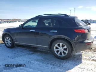 2007 Infiniti FX with VIN JNRAS08W07X202118, listed as a Copart auction lot 49879125 with 313,136 mi miles and Salvage title. Bid and sale history available at DreamBid. Image 2.