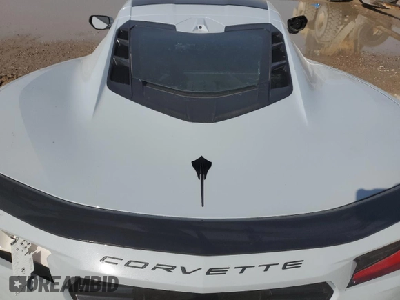 2024 Chevrolet Corvette 1LT with VIN 1G1YA2D46R5109841, listed as a Copart auction lot 43243585 with 7,840 mi miles and Salvage title. Bid and sale history available at DreamBid. Image 10.