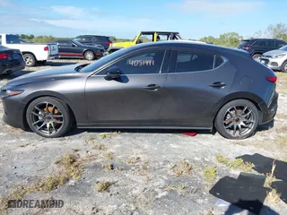 2021 Mazda Mazda3 Hatchback 2.5 Turbo with VIN JM1BPBJY3M1402180, listed as a IAAI auction lot 40501991 with 1 mi miles. Bid and sale history available at carsss.com. Image 14.