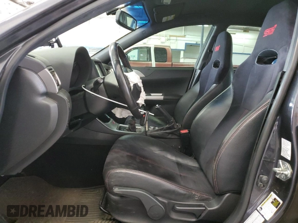 2010 Subaru WRX WRX STI with VIN JF1GR8H68AL803513, listed as a Copart auction lot 56794775 with 130,250 mi miles and Salvage title. Bid and sale history available at DreamBid. Image 7.