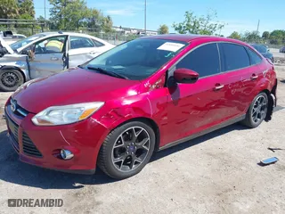 2014 Ford Focus SE with VIN 1FADP3F28EL166043, listed as a IAAI auction lot 41810556 with 178,906 mi miles. Bid and sale history available at carsss.com. Image 18.