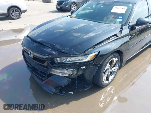 2018 Honda Accord EX-L z VIN 1HGCV1F50JA037148, wystawiony jako IAAI lot #42107201 z przebiegiem 88 395 mil mil oraz . Historia ofert i sprzedaży dostępna na DreamBid. Obrazek 6.